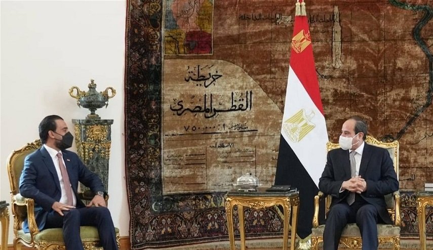 رئيس البرلمان العراقي يلتقي الرئيس المصري في القاهرة