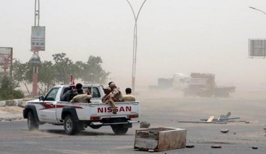 درگیری شدید مزدوران اماراتی با عناصر وابسته به ریاض در شبوه یمن