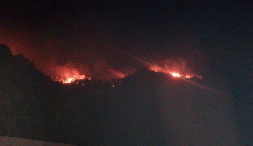 لبنان: حريق في قرطبا وعمليات الإخماد متواصلة