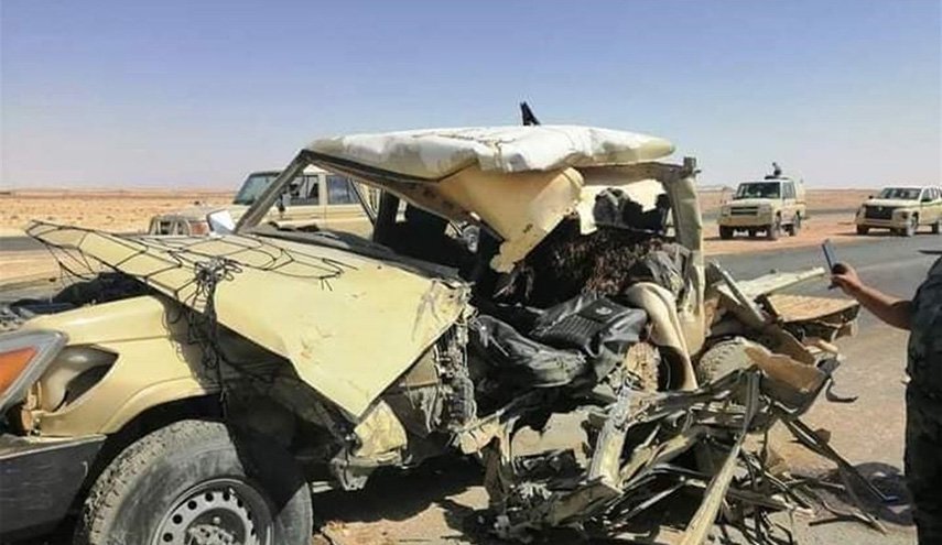 حادث سير مروع يودي بحياة 7 عراقيين من حرس الحدود (صور)
