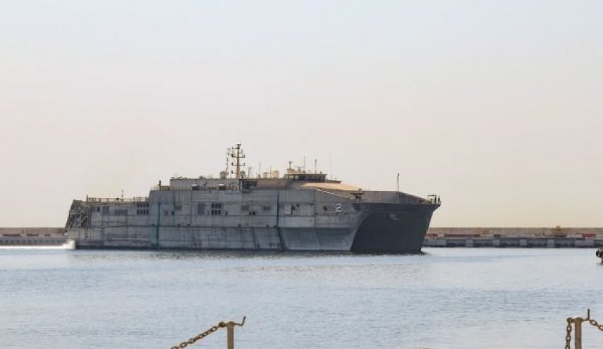 وصول سفينة بحرية أميركية إلى لبنان