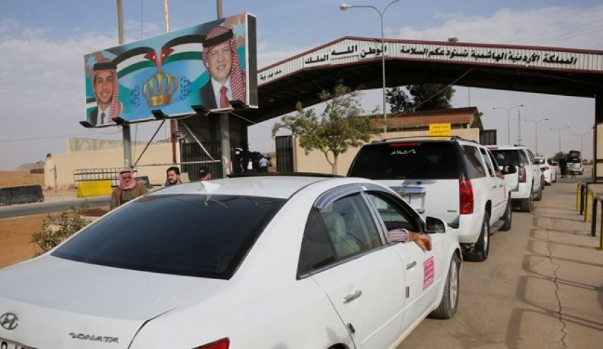 بازگشایی کامل گذرگاه مرزی اردن و سوریه
