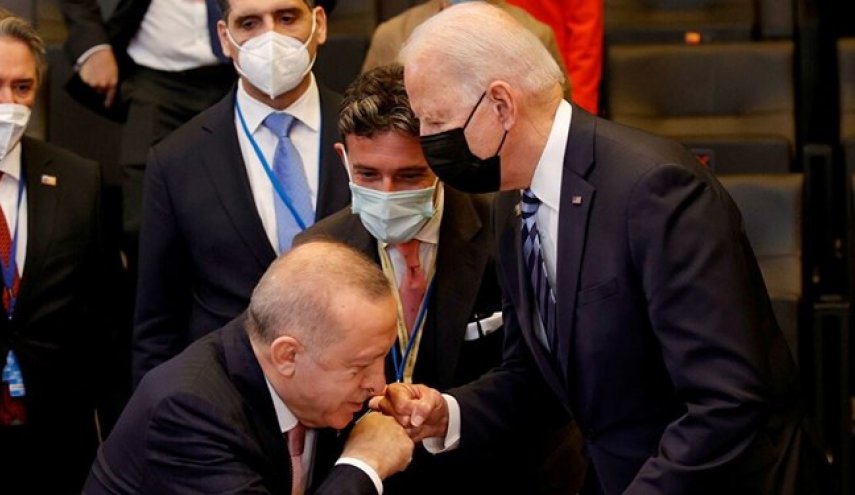 اردوغان و بایدن برای بررسی آخرین تحولات منطقه دیدار می‌کنند 
