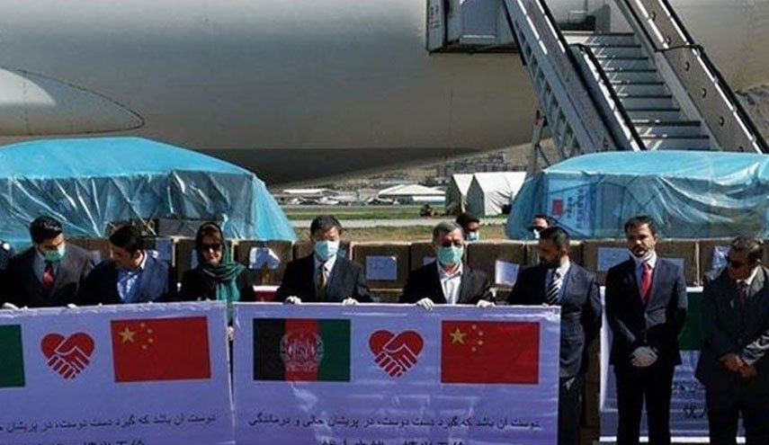 چین یک محموله کمک‌های بشردوستانه شامل پتو و لباس گرم به کابل فرستاد