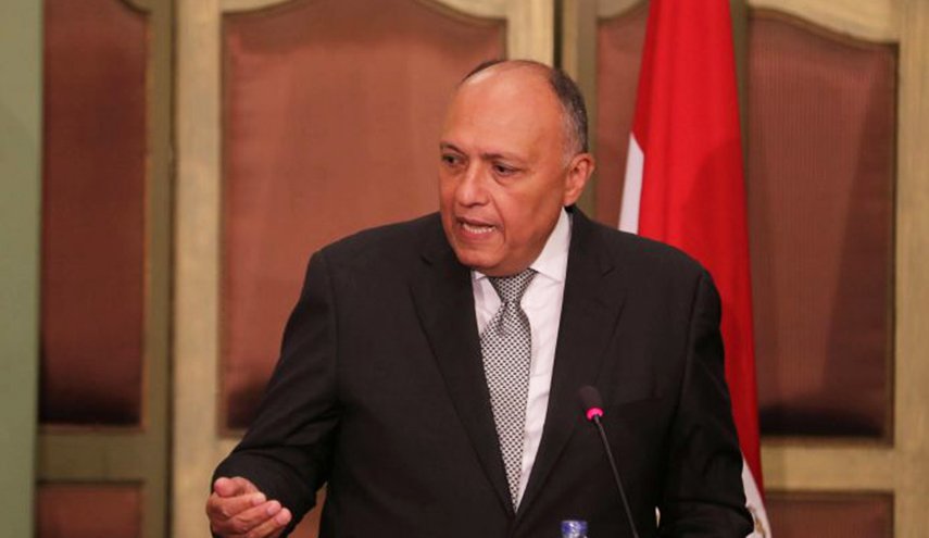 وزير الخارجية المصري يطالب بخروج القوات الأجنبية والمرتزقة من ليبيا