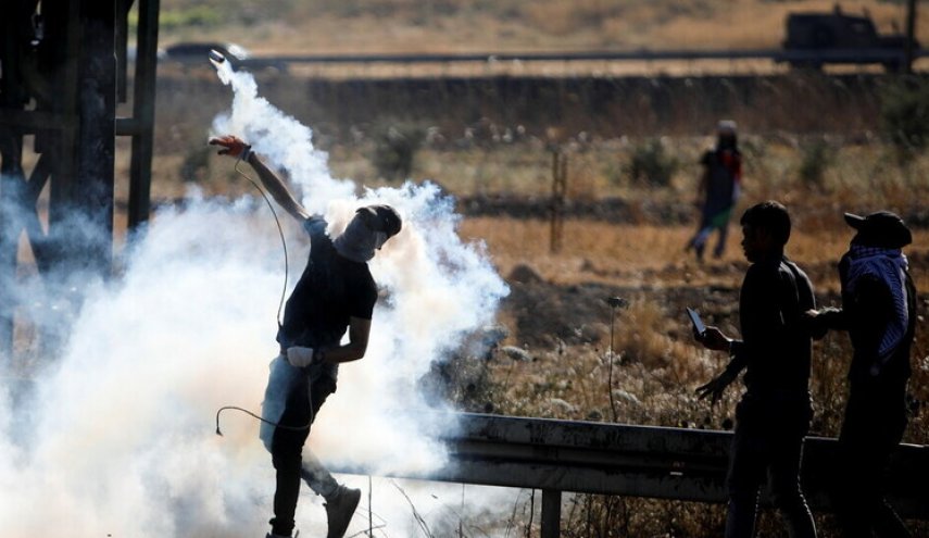 زخمی شدن ۹۰ فلسطینی در درگیری با نظامیان صهیونیست در نابلس
