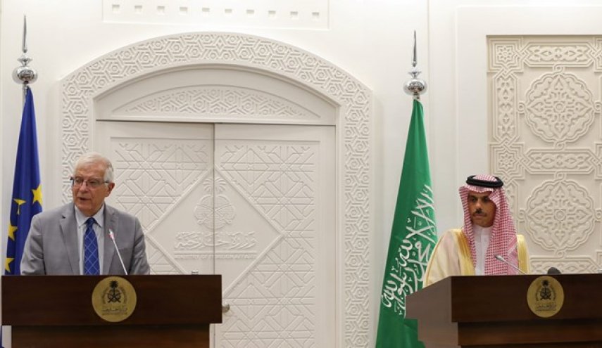 دیدار بورل و همتای سعودی با محور مسائل منطقه و احیای برجام