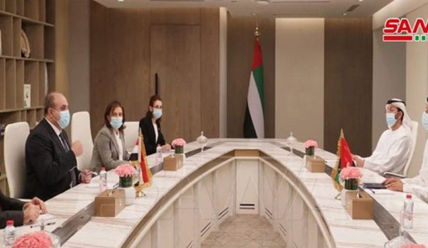 نشست امارات و سوریه با محوریت همکاری‌های اقتصادی