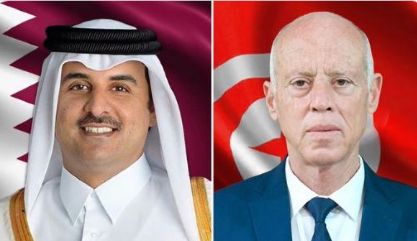 إتصال هاتفي يجمع الرئيس التونسي بأمير قطر