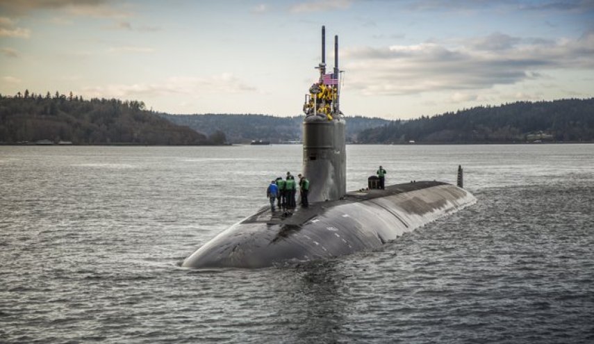 برخورد زیردریایی اتمی آمریکا با شئ نامعلوم در دریای چین