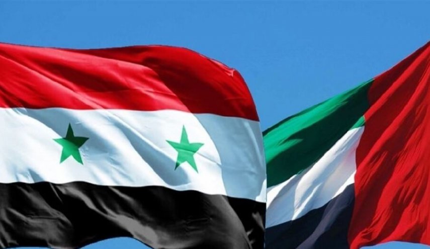 الإمارات تأمل تطوير العلاقات التجارية والاقتصادية مع سورية
