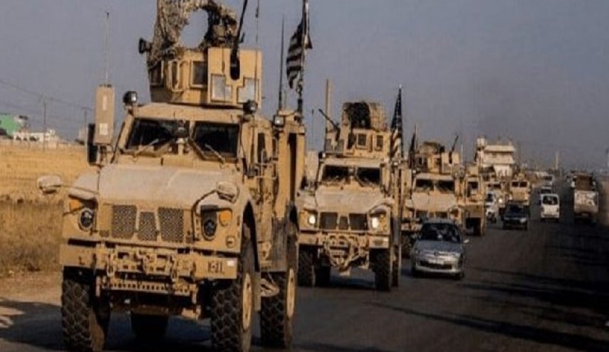 ورود کاروان مرکب از 56 خودروی حامل تجهیزات نظامی آمریکا به سوریه

