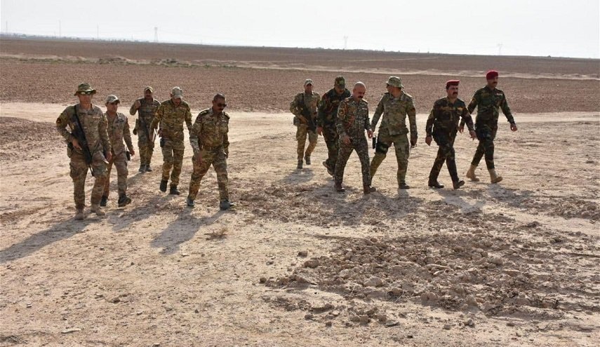 فرقة الرد السريع العراقية تدمر مضافات لداعش بآمرلي