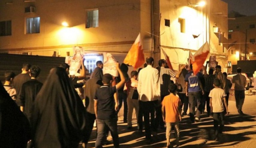 تظاهرات شبانه بحرینی‌ها علیه سازش با رژیم صهیونیستی

