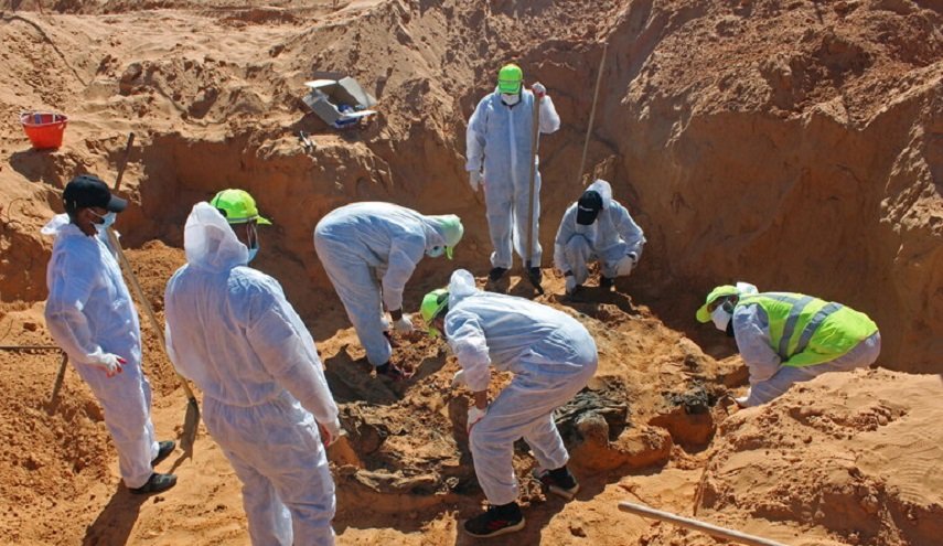 اكتشاف مقبرة جماعية جديدة في ترهونة الليبية