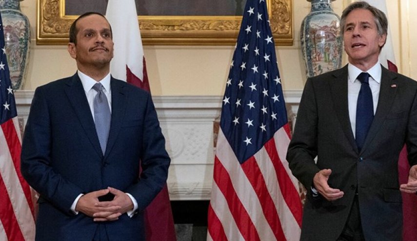 رایزنی وزرای خارجه آمریکا و قطر درباره وضعیت افغانستان
