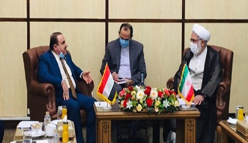 وزير العدل العراقي يلتقي المدعي العام في إيران