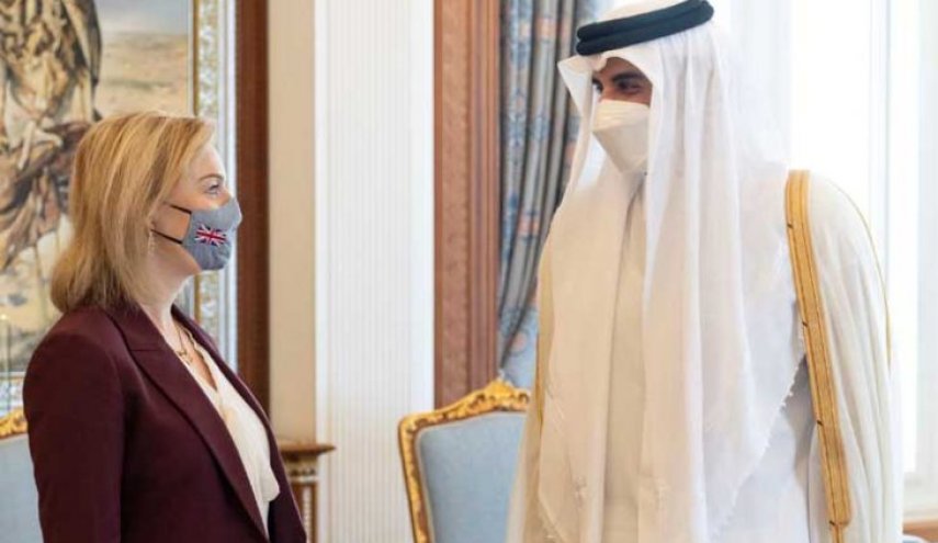  أمير قطر يبحث مع وزيرة الخارجية البريطانية الأوضاع في أفغانستان

