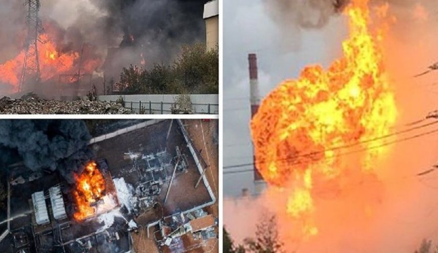آتش‌سوزی و انفجار در کارخانه مواد شیمیایی روسیه با ۱۶ کشته