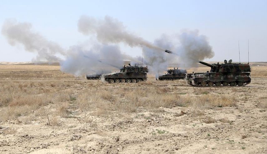 القوات التركية تقصف محيط تل تمر وأبو راسين بريف الحسكة