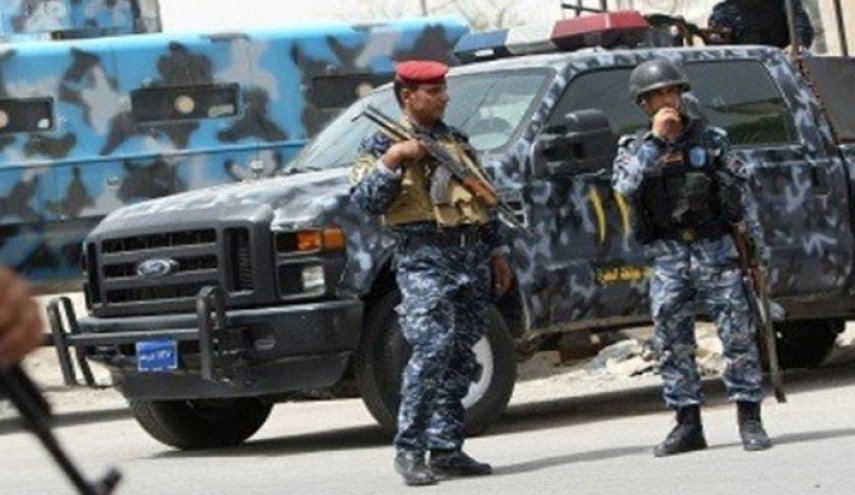 إصابة 3 عناصر بالشرطة العراقية بسقوط قذيفة هاون
