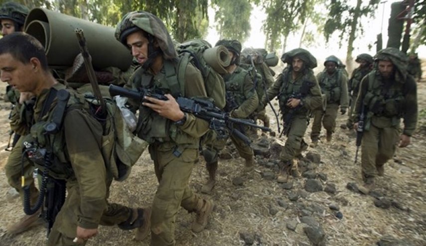 رزمایش نظامی رژیم صهیونیستی در مرز نوار غزه