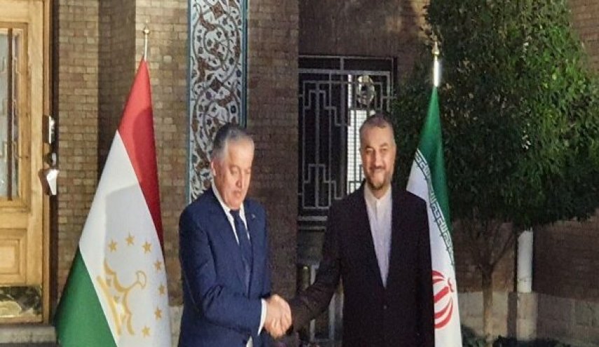 وزرای خارجه ایران و تاجیکستان دیدار و گفتگو کردند