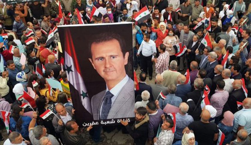 وقفة سورية احتجاجية ضد تركيا في قرية كفر ناصح بريف حلب الشمالي