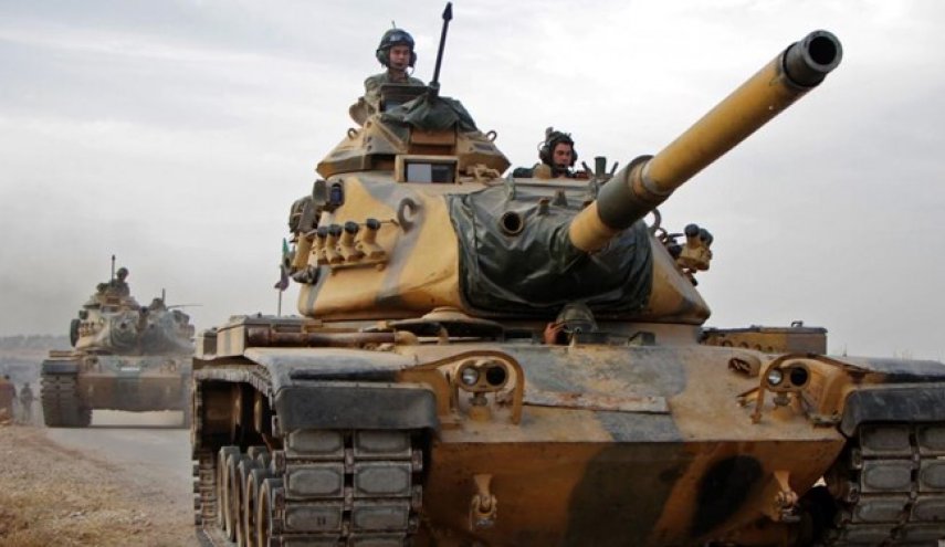انتقال تجهیزات نظامی سنگین ترکیه به شمال شرق سوریه
