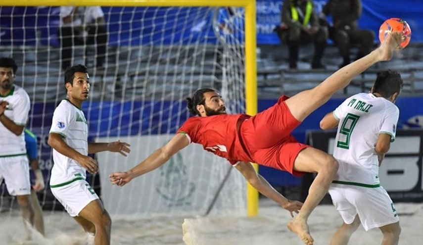 شکست تیم ملی فوتبال ساحلی ایران از روسیه/ ایران به عنوان تیم دوم به مرحله بعد صعود کرد 