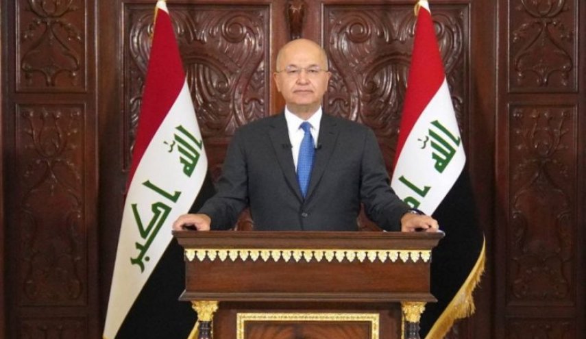 برهم صالح: تلاش برای ترور نخست وزیر اقدامی پرمخاطره است/ نباید گذاشت عراق به آشوب کشیده شود