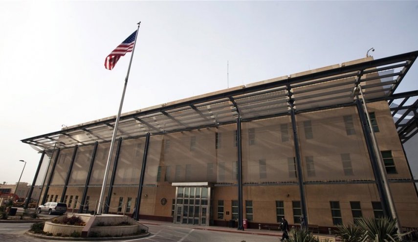 سماع دوي صافرات الانذار داخل السفارة الامريكية في بغداد