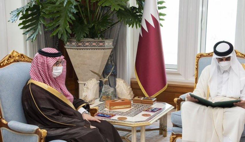 پیام مکتوب ولی عهد سعودی به امیر قطر در بحبوحه تنش ریاض و بیروت