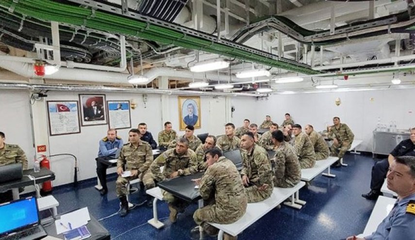 مشارکت نیروی دریایی جمهوری آذربایجان در رزمایش ناتو در مدیترانه