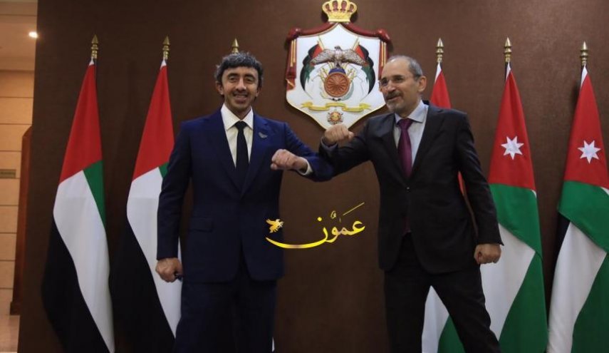 وزير الخارجية الأردني يبحث مع نظيره الإماراتي تطوير العلاقات بين البلدين