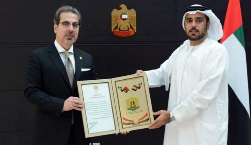 زهر الدين يسلّم أوراق اعتماده قنصلاً عاماً لسورية في دبي