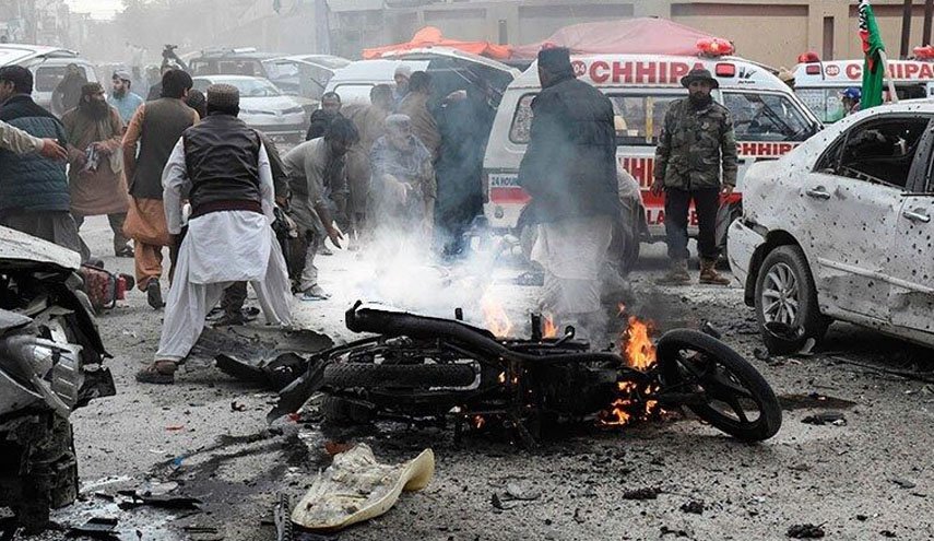 انفجار تروریستی در پاکستان