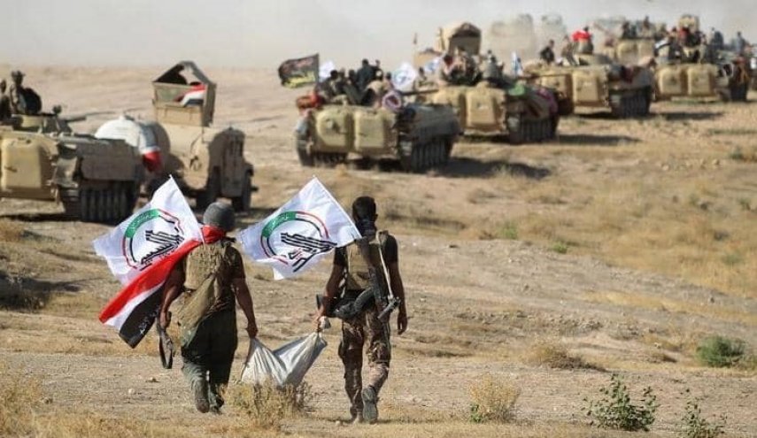الحشد والجيش العراقي ينفذان عملية أمنية في سلسة جبال حمرين