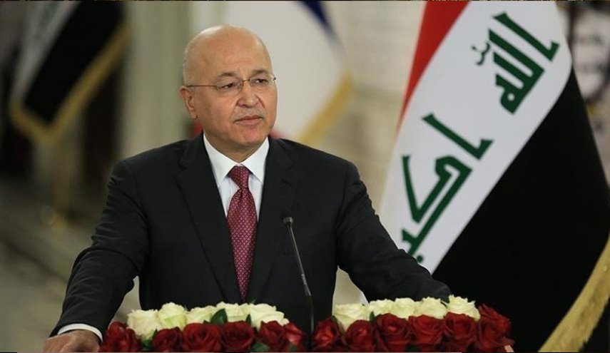 الرئيس العراقي: نأمل بأن تنتهي الانتخابات بنتائج قانونية 