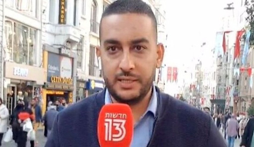 بازداشت خبرنگار رژیم صهیونیستی در ترکیه حین پخش زنده