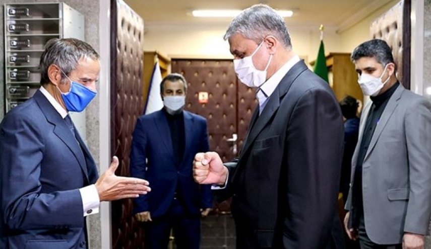 محادثات بين رئيس الطاقة الذرية الايرانية ومدير عام الوكالة الذرية