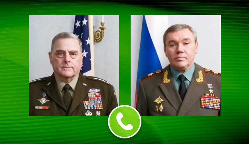 محاثة هاتفية بين رئيسي الأركان الروسية والأمريكية بشأن 