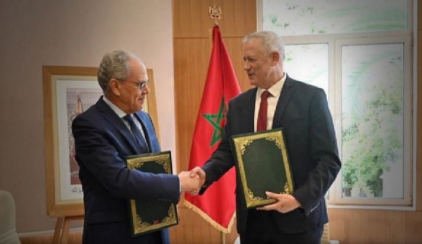 وقفة احتجاجية في المغرب ضد زيارة وزير الحرب الاسرائيلي للبلاد