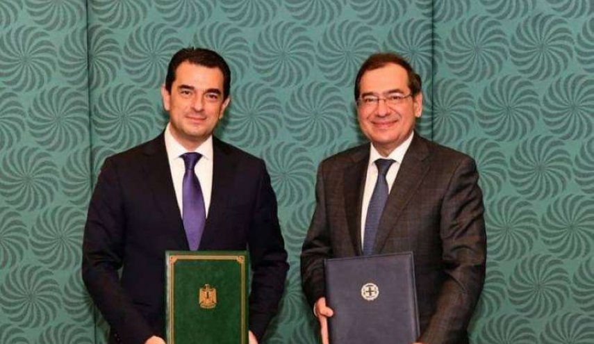 مصر واليونان توقعان مذكرة تعاون لانشاء خط أنابيب ونقل الغاز الطبيعي