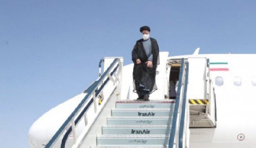 رییس جمهوری اسلامی ایران وارد عشق آباد شد