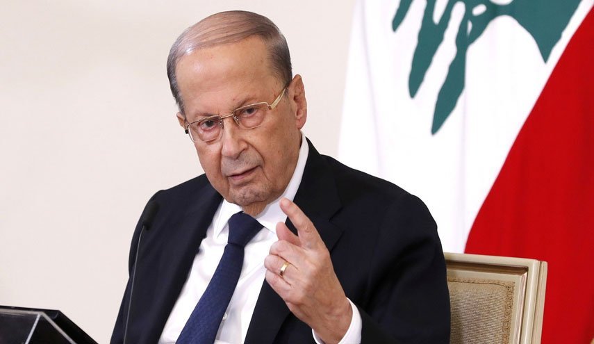 الرئيس اللبناني: يجب إنهاء معاناة الشعب الفلسطيني وإعادة الحق لأصحابه

