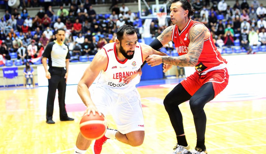 لبنان يسحق اندونيسيا في تصفيات كأس العالم لكرة السلة
