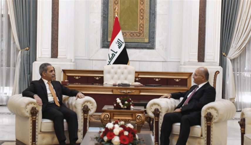 الرئيس العراقي يبحث مع زيدان الانتخابات البرلمانية

