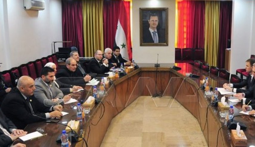 مباحثات لتطوير العلاقات البرلمانية السورية البيلاروسية