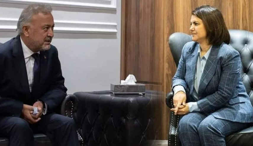 وزيرة خارجية ليبيا تبحث مع السفير التركي تسهيل منح التأشيرات للليبيين 